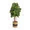 5ft. Fiddle Leaf Fig Artificial Tree in Handmade Natural Cotton Planter